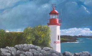 Voir le détail de cette oeuvre: Le phare de Port  Manec'h